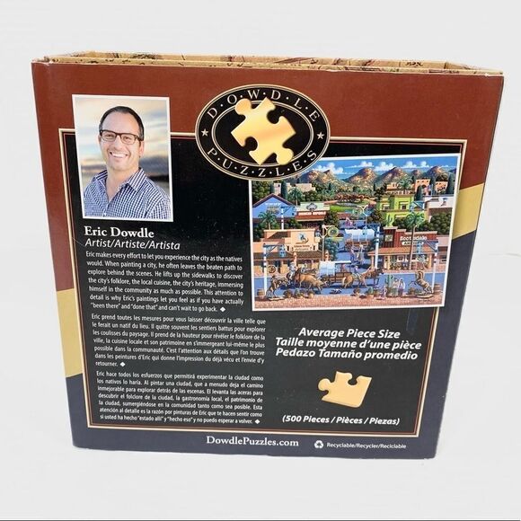 500 Piece Dowdle Puzzles Scottsdale Arizona - Picture 6 of 6